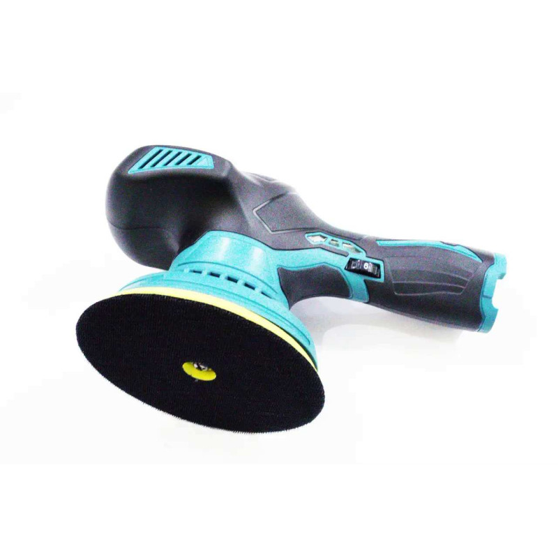 Машинка для полировки и шлифовки беспроводная Polishing Light  6 скоростей с насадками YK49 Black/Blue