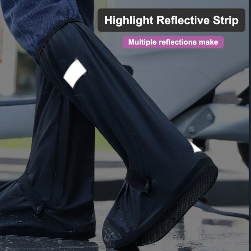 Бахіли силіконові на взуття від дощу та бруду XL Protect Shoe PS-8766 (Black) Бахіли силіконові на взуття від дощу та бруду XL Protect Shoe PS-8766 (Black)