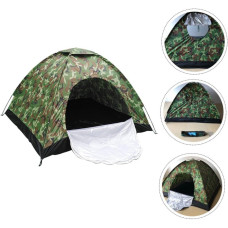 Саморозкладний намет автоматичний для кемпінгу 2-х місний 200х150х110см Green Camouflage