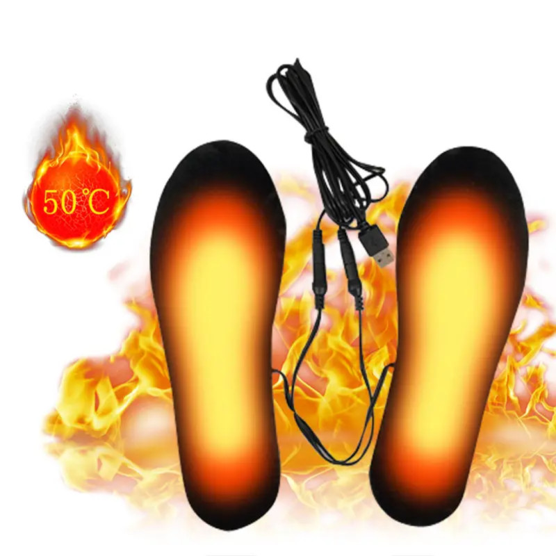 Універсальні устілки з USB підігрівом р.34-45 Anyuekang 15455 Black