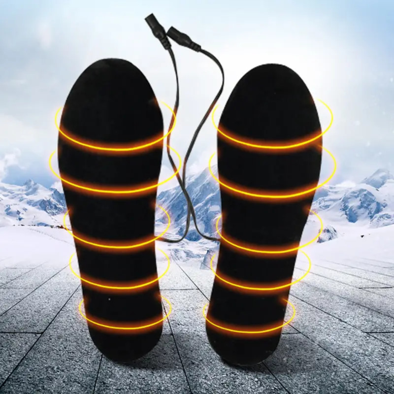 Універсальні устілки з USB підігрівом р.34-45 Anyuekang 15455 Black