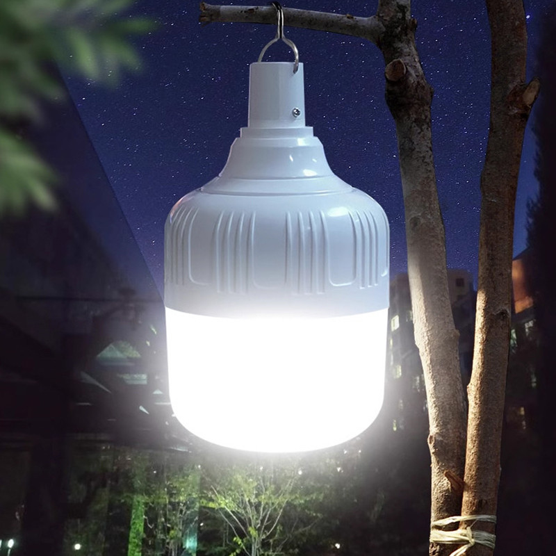 Яскравий кемпінговий ліхтар підвісна USB LED лампа водонепроникна 5V 30W з потужним акумулятором SENDL AY-CDQP04 White Яскравий кемпінговий ліхтар підвісна USB LED лампа водонепроникна 5V 30W з потужним акумулятором SENDL AY-CDQP04 White