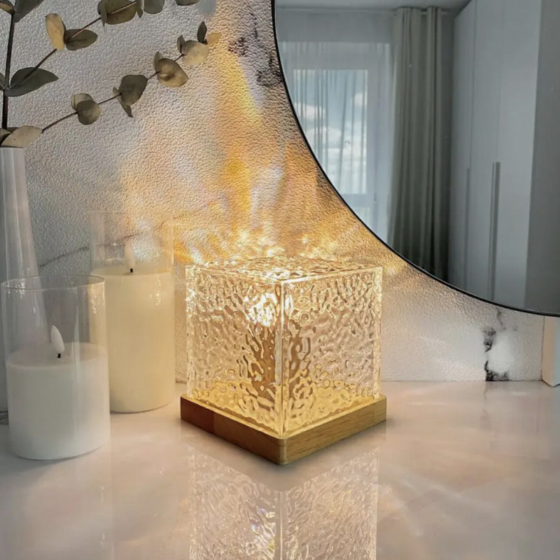 Настільна лампа, LED нічник USB, пульт Північне сяйво NK-22