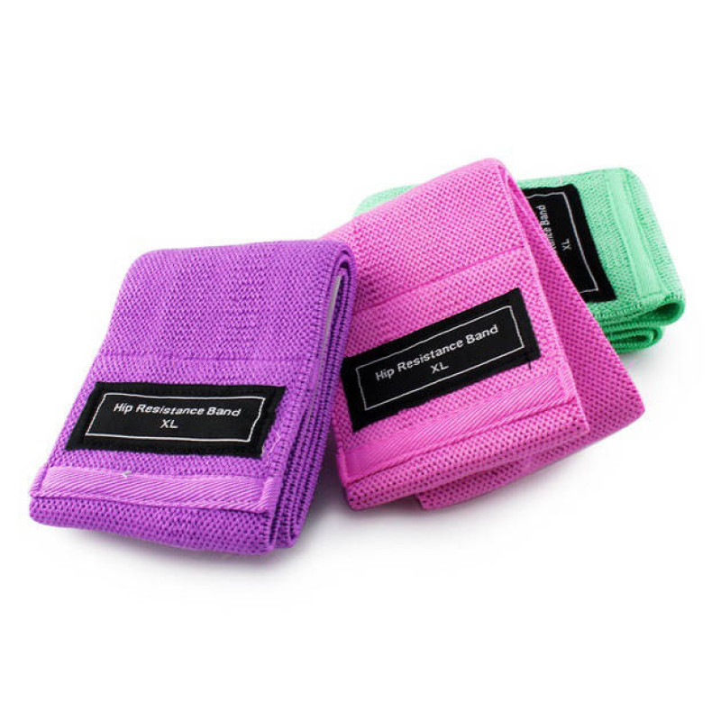 Резинки для фітнесу та спорту 3 шт стрічка еспандер для заняття WOW LT-003