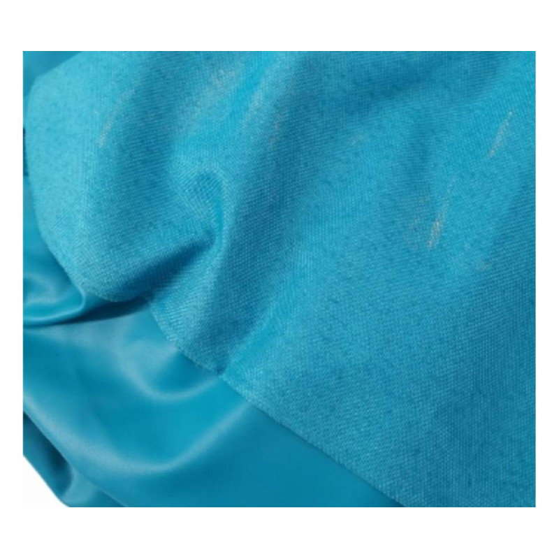 Надувний матрац одномісний для кемпінгу ПВХ до 136кг Intex 67997 184x67x17см Grey/Blue