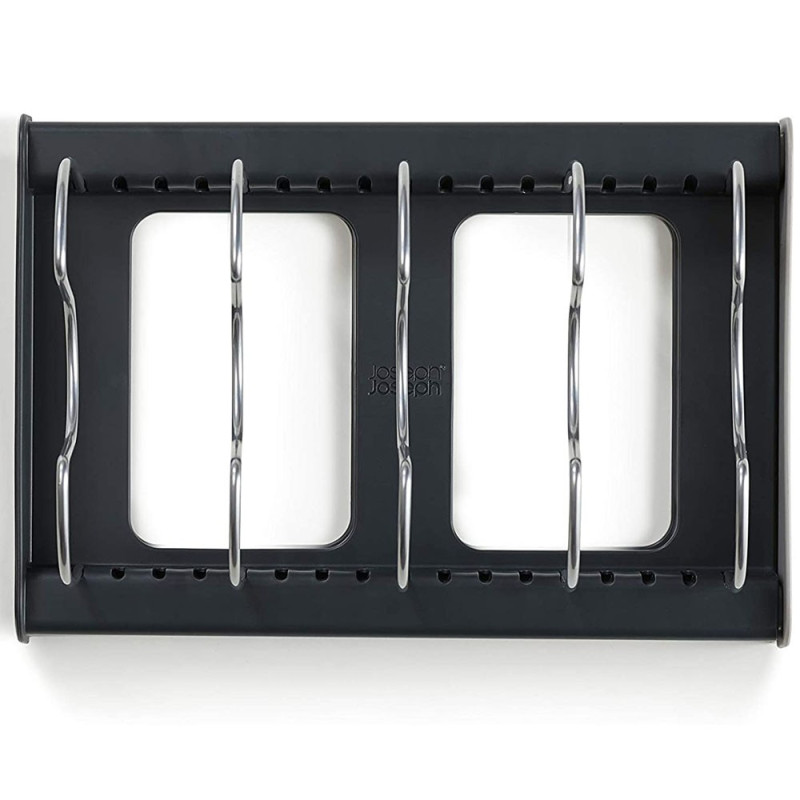 Органайзер розсувний для кришок і посуду з піддоном Easy Save ES-8765 Grey