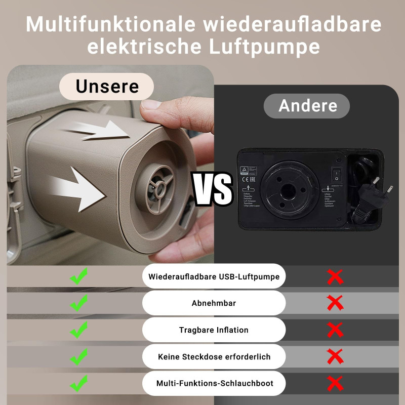 Полуторне надувне ліжко 203 x 152 x 51см, матрац із зовнішним електронасосом Intex 64164 Gray Полуторне надувне ліжко 203 x 152 x 51см, матрац із зовнішним електронасосом Intex 64164 Gray