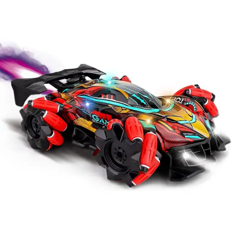 Машинка перекрут трюкова з пультом на радіокеруванні до 100м 28х19х8.5см 21003 Red