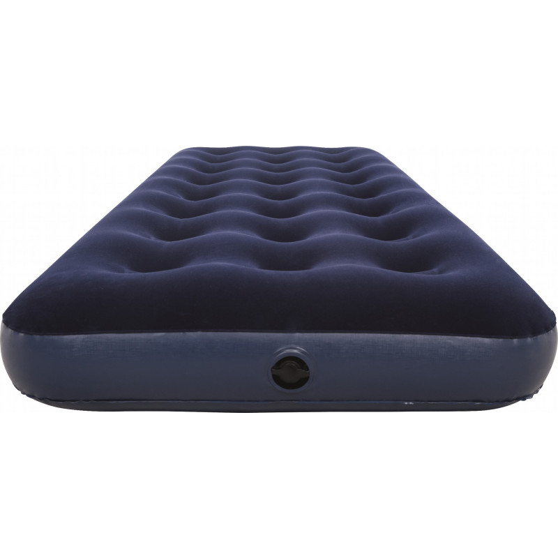 Матрац надувний для кемпінгу одномісний з велюровим покриттям до 100кг Bestway 67000 185x76x22см