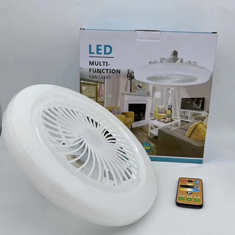 Стельова лампа-вентилятор у патрон E27 30W з пультом дистанційного керування PO-1235 White