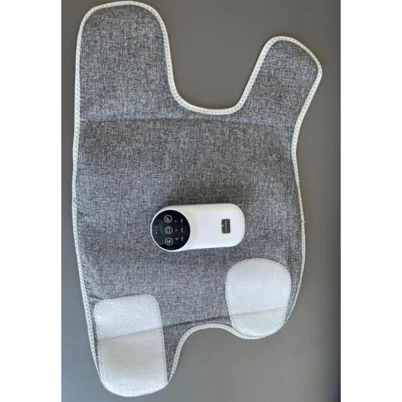 Бездротовий масажер на ногу повітряно-компресійний з 3 режимами Grey