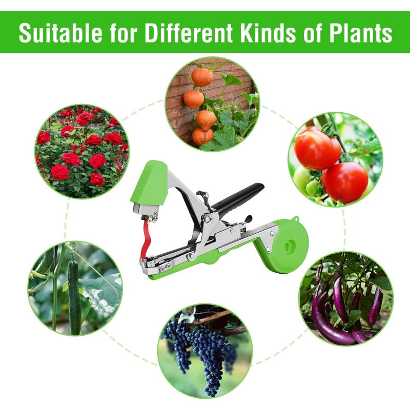 Садовий степлер-тапенер для підв'язки рослин Tapetool PRO5516 Green
