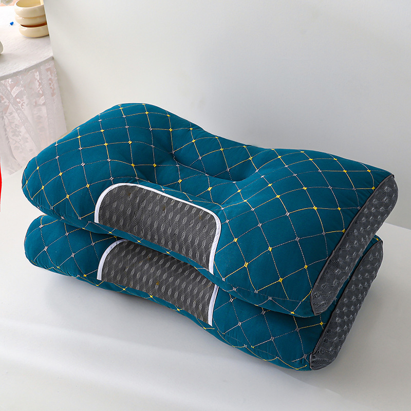 Ортопедична подушка 70х45см для сну з анатомічною підтримкою шиї та голови Pillow Libre 02 Blue Ортопедична подушка 70х45см для сну з анатомічною підтримкою шиї та голови Pillow Libre 02 Blue