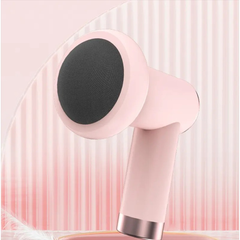 Багатофункціональний портативний ручний масажер для всього тіла з 5 насадками W44 1200мАч Pink Багатофункціональний портативний ручний масажер для всього тіла з 5 насадками W44 1200мАч Pink