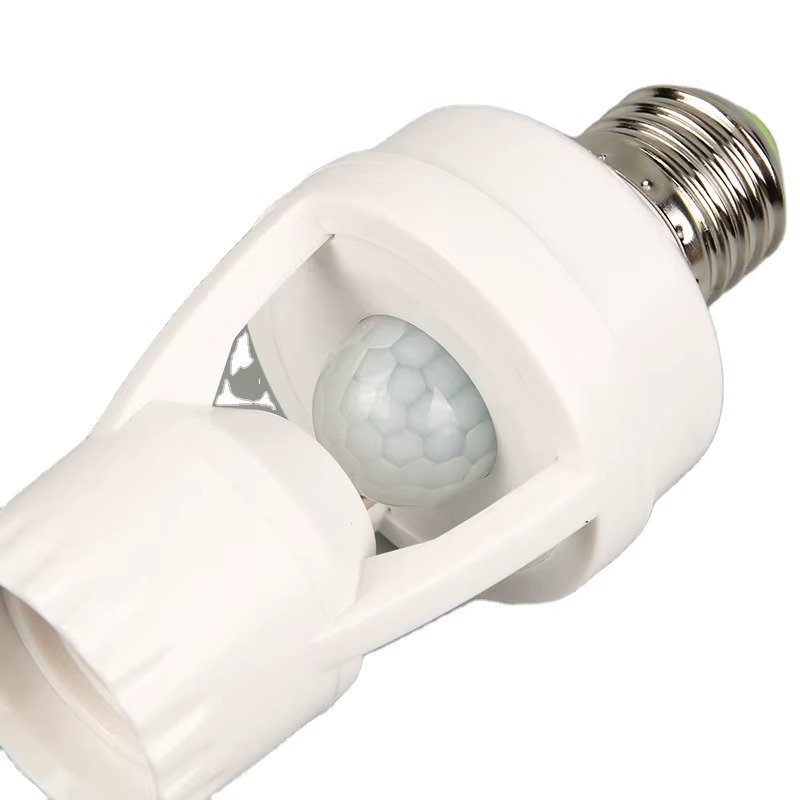 Розумний патрон для ламп з датчиком руху і налаштуваннями Smart lamp SL-6675 White