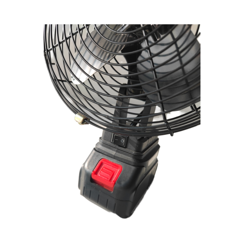 Портативний вентилятор з 2 акумуляторами 21V та автореверсом Free Cold FC-1298 Black Портативний вентилятор з 2 акумуляторами 21V та автореверсом Free Cold FC-1298 Black