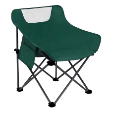 Складаний стілець туристичний зі спинкою 46х46х66см Easy Camping (EC-1214) Green
