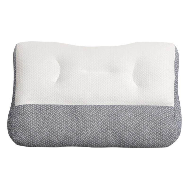 Анатомічна подушка 60х40см 800g з підтримкою шиї ортопедична Pillow Libre 03 Gray