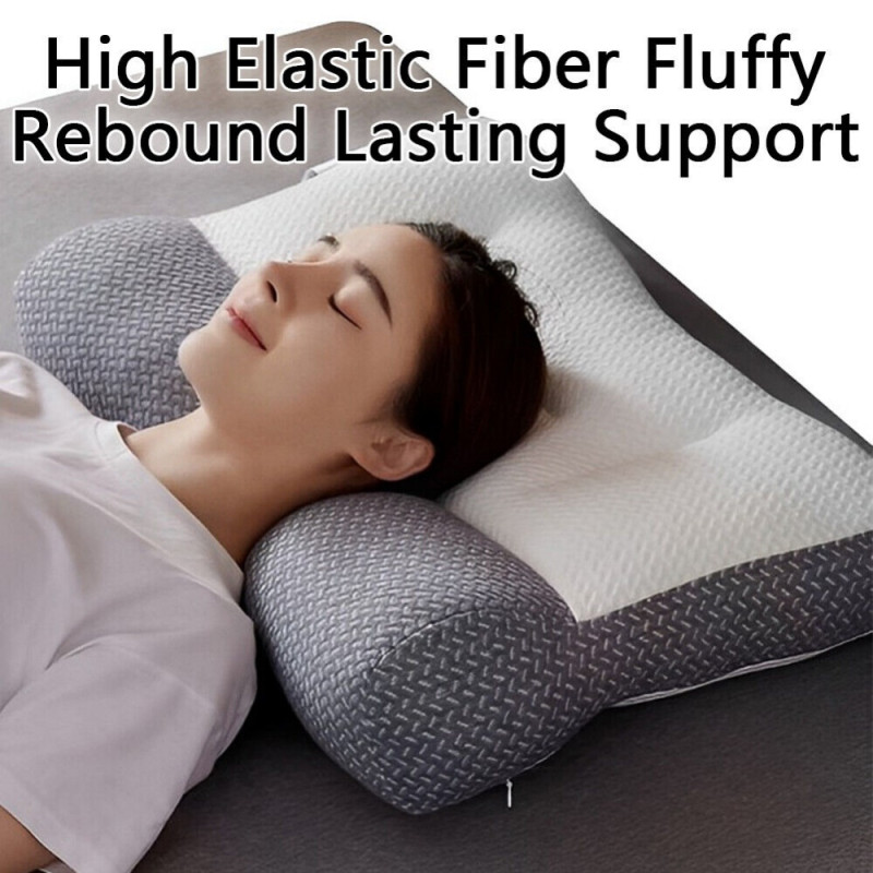 Анатомічна подушка 60х40см 800g з підтримкою шиї ортопедична Pillow Libre 03 Gray Анатомічна подушка 60х40см 800g з підтримкою шиї ортопедична Pillow Libre 03 Gray