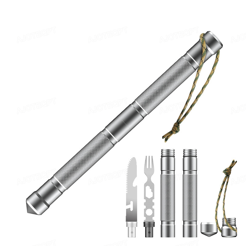 Туристичний похідний набір із 7 інструментів YUANTOOSE G01-2 Silver