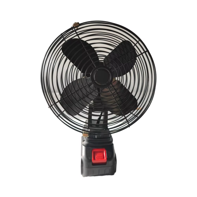 Портативний вентилятор з 2 акумуляторами 21V та автореверсом Free Cold FC-1298 Black Портативний вентилятор з 2 акумуляторами 21V та автореверсом Free Cold FC-1298 Black