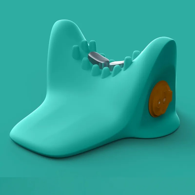 Масажна подушка Turquoise підголовник для шиї та плечей з анатомічною формою W22