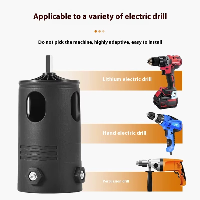 Насадка на дриль / шуруповерт для швидкого очищення кукурудзи MP-0989 Black