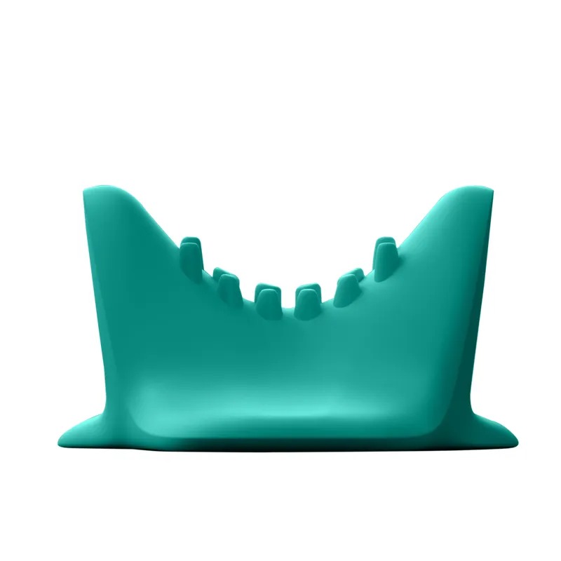 Масажна подушка Turquoise підголовник для шиї та плечей з анатомічною формою W22