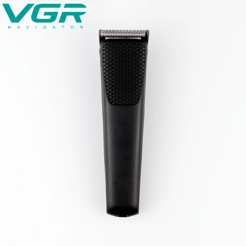 Бездротова машинка триммер для стрижки волосся та бороди акумуляторний з насадками VGR V-021 Black Бездротова машинка триммер для стрижки волосся та бороди акумуляторний з насадками VGR V-021 Black