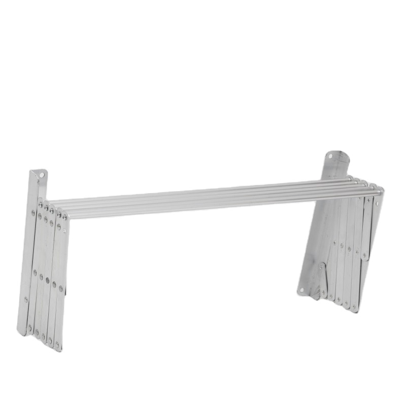 Настінна розсувна вішалка-сушарка Easy Dry 80х70х26.5 см для одягу LS-7827 White