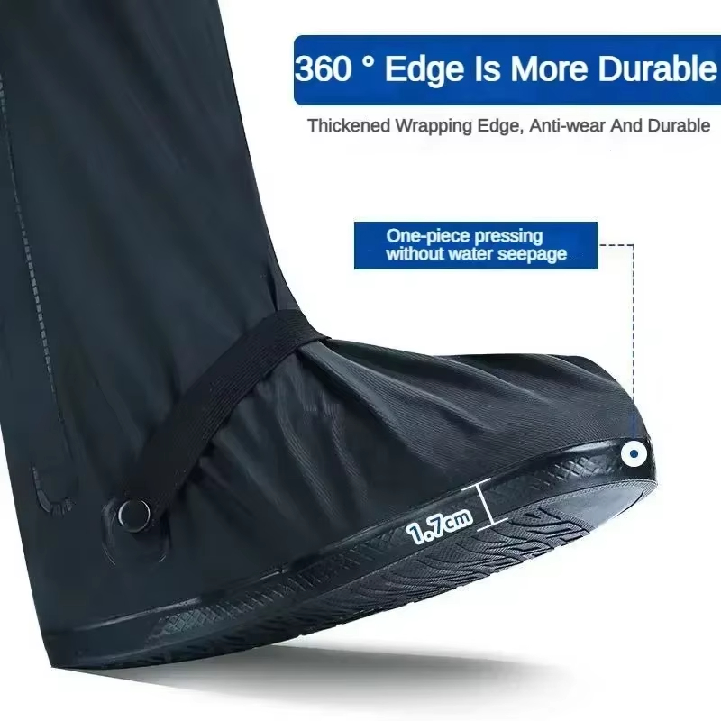 Бахіли силіконові на взуття від дощу та бруду XL Protect Shoe PS-8766 (Black) Бахіли силіконові на взуття від дощу та бруду XL Protect Shoe PS-8766 (Black)