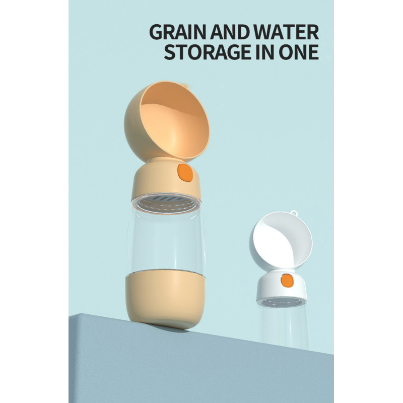 Портативная поилка-кормушка для домашних животных SM-0912 Orange