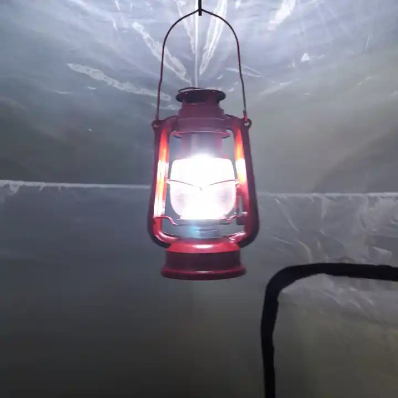 Гасова лампа Contigo 2 ручки з регулятором полум'я 160x115x240 мм Metrox Red