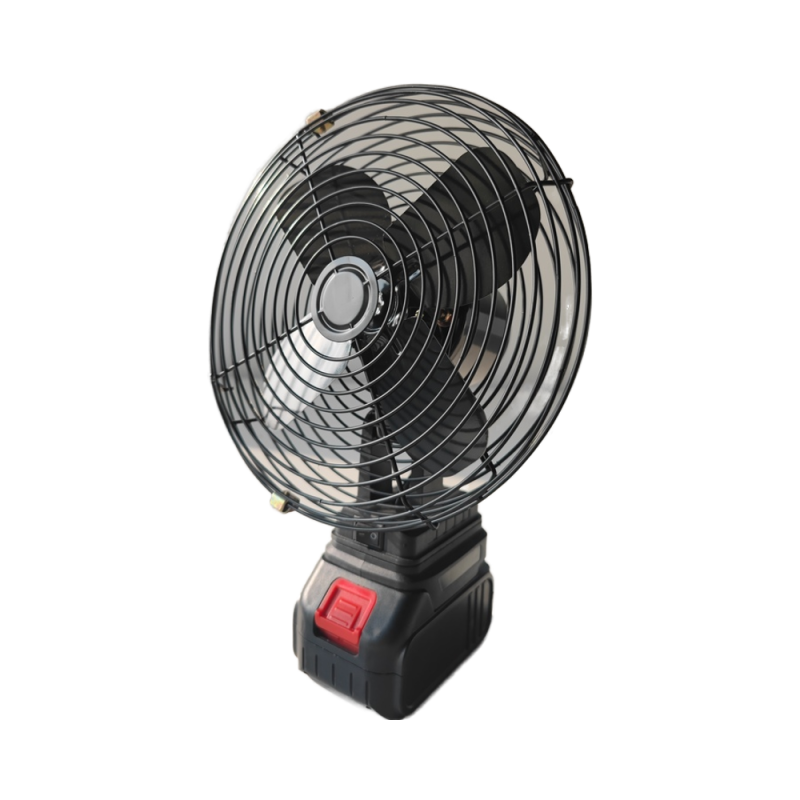 Портативний вентилятор з 2 акумуляторами 21V та автореверсом Free Cold FC-1298 Black