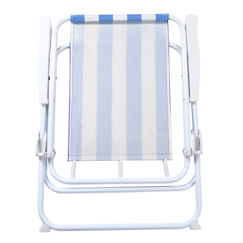 Стілець складаний 76X50X51 cм. метал+тканина для дачі та пікніка EC-0988 Blue Стілець складаний 76X50X51 cм. метал+тканина для дачі та пікніка EC-0988 Blue