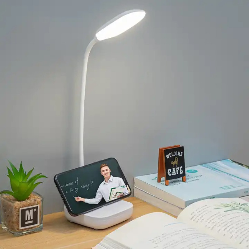 Настільна лампа з регулюванням яскравості сенсорний вимикач 3Вт DESEO (1961) White