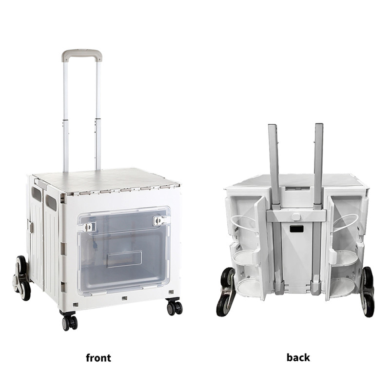 Візок для пікніку складний на 8 коліс зі складним ящиком Easy Camping  EC-0978 Green