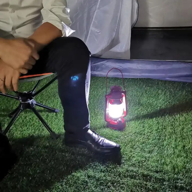 Гасова лампа Contigo 2 ручки з регулятором полум'я 160x115x240 мм Metrox Red