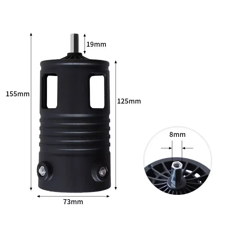 Насадка на дриль / шуруповерт для швидкого очищення кукурудзи MP-0989 Black