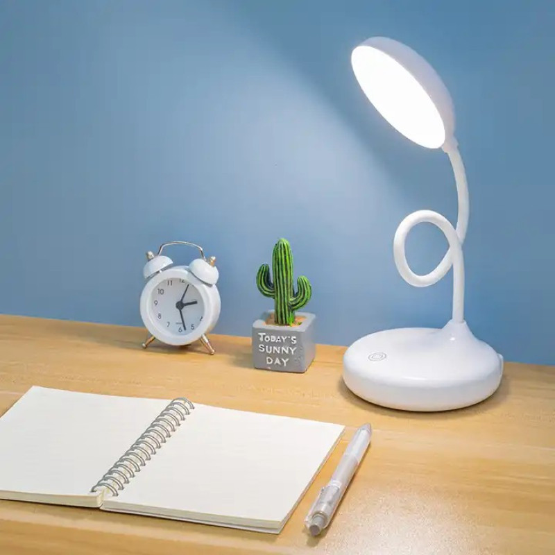 Світлодіодна настільна лампа з сенсорним керуванням DESEO 1000 Lm 20 Вт DIGAD 1977 White