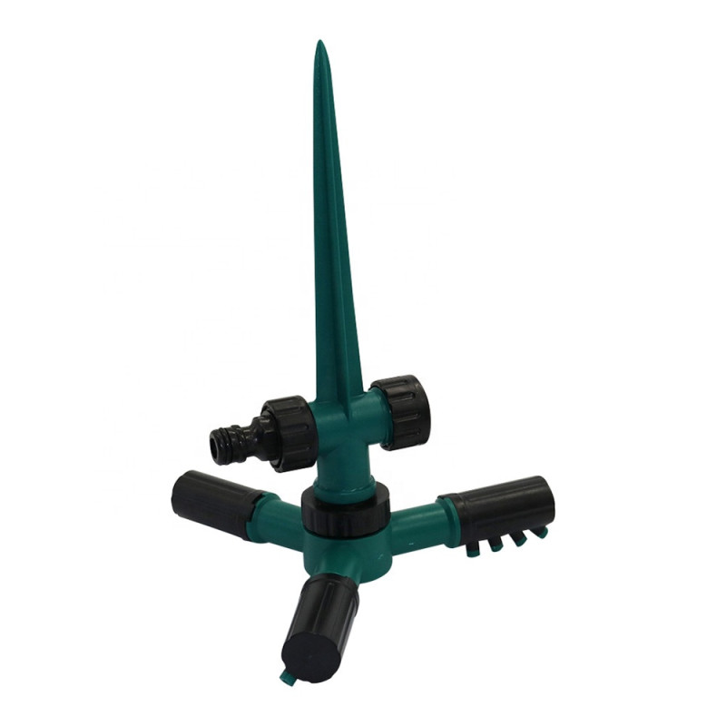 Розпилювач для газону з інсталяційним шипом і автоматичною головкою, що обертається Best Garden BG-8975 Green