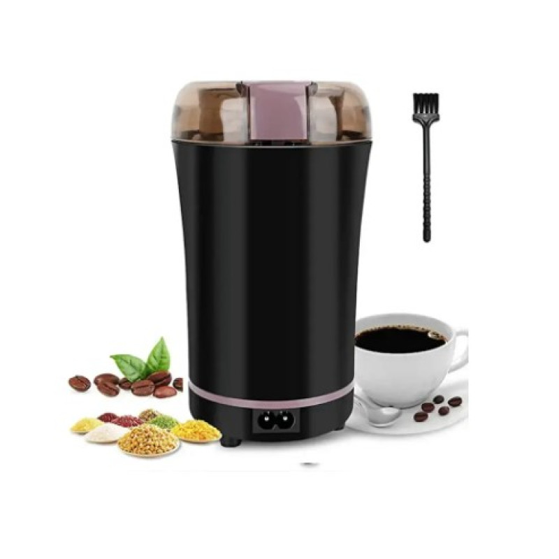 Міні електрична кавомолка для кофе на 150Вт із нержавіючої сталі Black