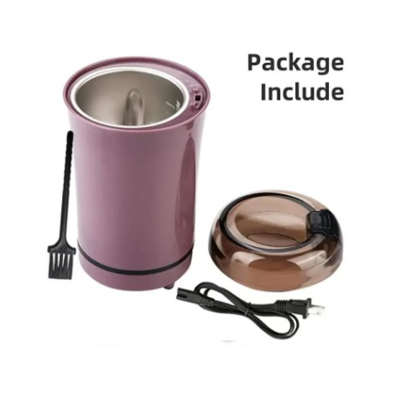 Міні електрична кавомолка для кофе на 150Вт із нержавіючої сталі Violet