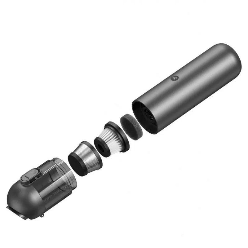 Автомобільний портативний акумуляторний пилосос для сухого прибирання Proove Void (Assistant C1 Black)