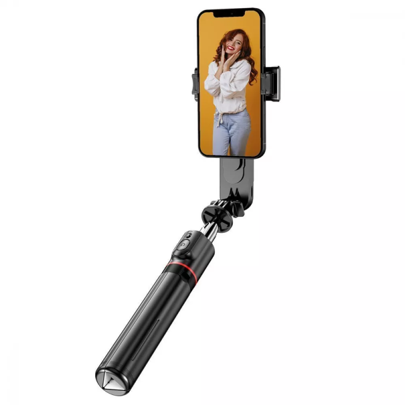 Трипод, селфі палиця, штатив для телефона з LED підсвіткою Proove Selfie Lume 1110 mm Black