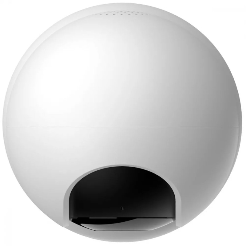 Поворотная IP камера видеонаблюдения Wi-Fi 3MP 355°/70°, ночное видение, двухстороннее аудио, Type-C с датчиком движения Proove Sentry White