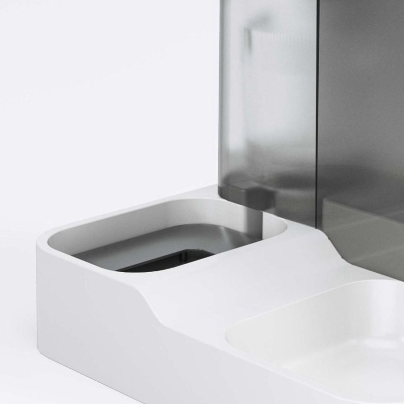 Автоматична годівниця для котів і собак з поїлкою Lesko DT537 Gray