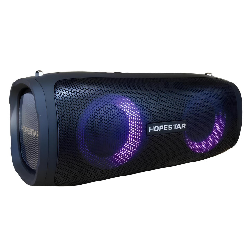 Портативна Bluetooth колонка акумуляторна робота до 5 годин USB/SD Hopestar A6 Party 30Вт Black