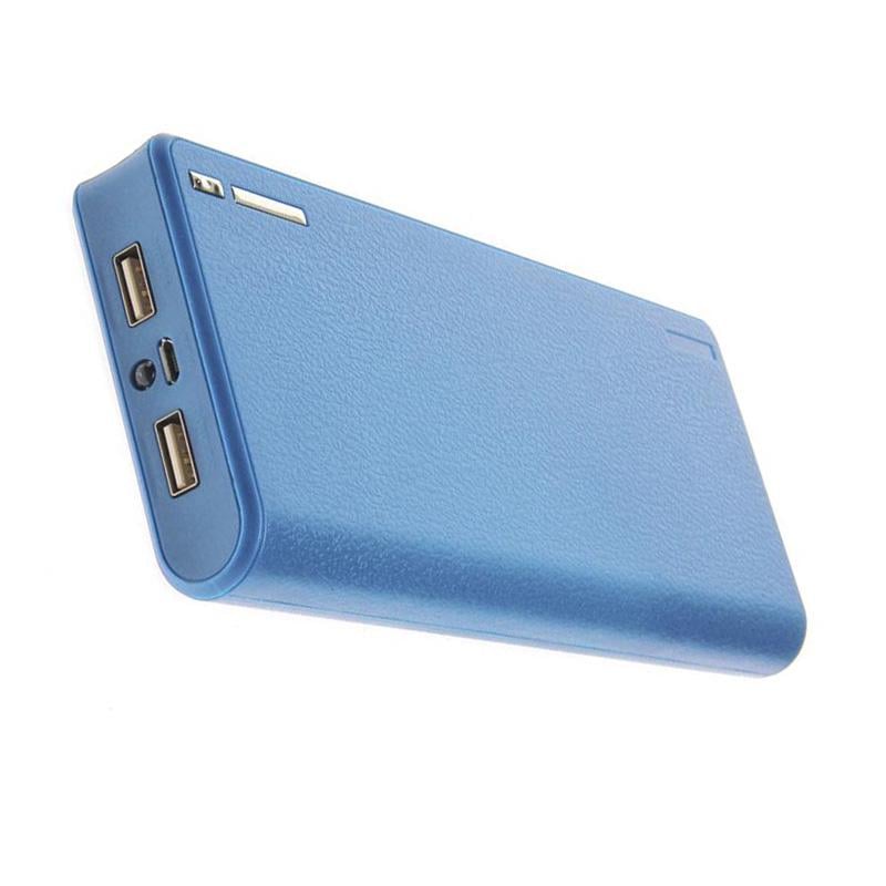 Повербанк Зовнішній акумулятор 10000 mAh Power Bank UKC Y-801-081 Blue Зовнішній акумулятор 10000 mAh Power Bank UKC Y-801-081 Blue