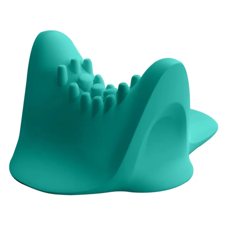 Масажна подушка Turquoise підголовник для шиї та плечей з анатомічною формою W22